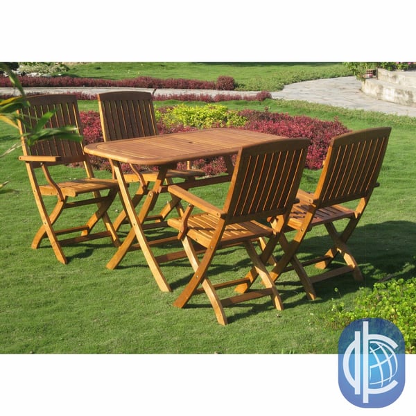 International Caravan Royal Tahiti Almeria 5-Piece Patio Set International Caravan Royal Tahiti Almeria 5-Piece Patio Set