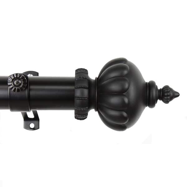 Shop Instyledesign Stately Decorative Adjustable Curtain Rod Set