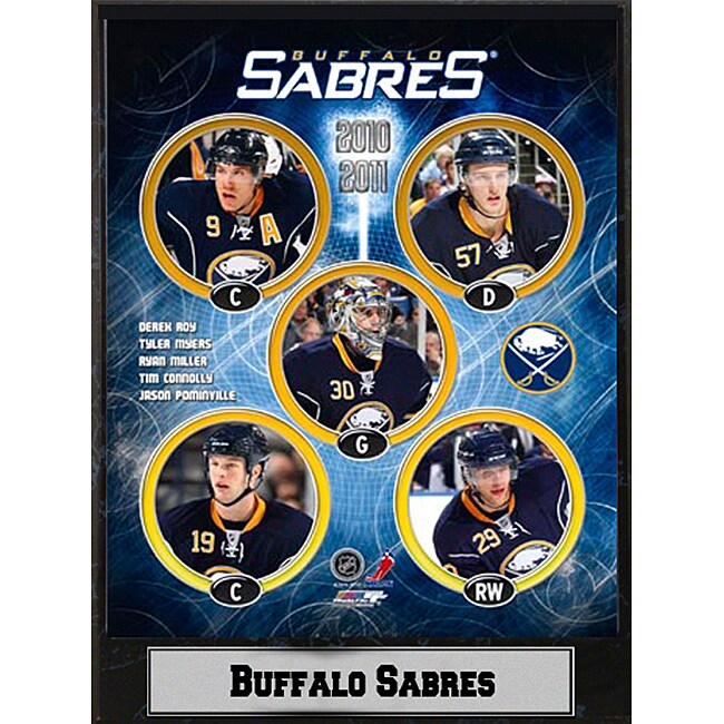 Buffalo Sabres 2010 Stat Plaque