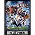 NFL New England Patriots Wes Welker Stat Commemorative Plaque