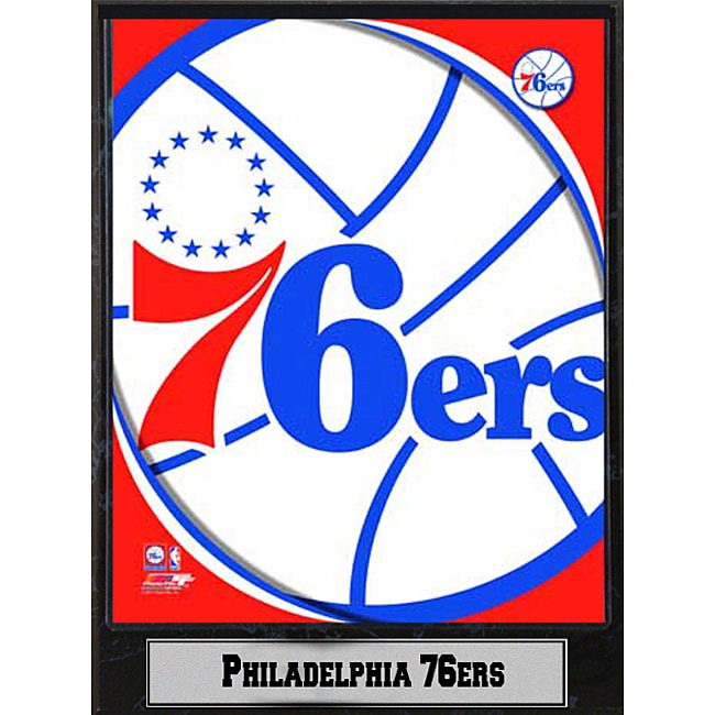 Philadelphia 76ers 2011 Logo Plaque