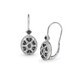 preview thumbnail 3 of 3, DB Designs Sterling Silver Diamond Accent Filigree Drop Earrings
