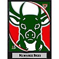 Milwaukee Bucks 2011 Logo Plaque