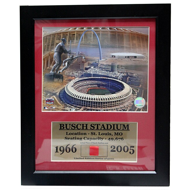 Bush Stadium Game Used Frame