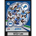 Detroit Lions 2011 Plaque