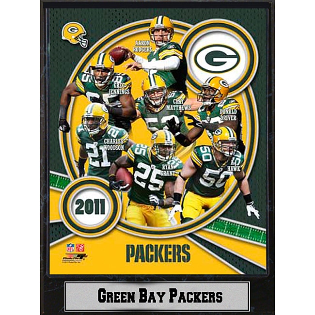 Green Bay Packers 2011 Plaque