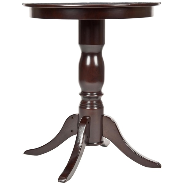 Safavieh Preston Cappuccino Finish Round Table