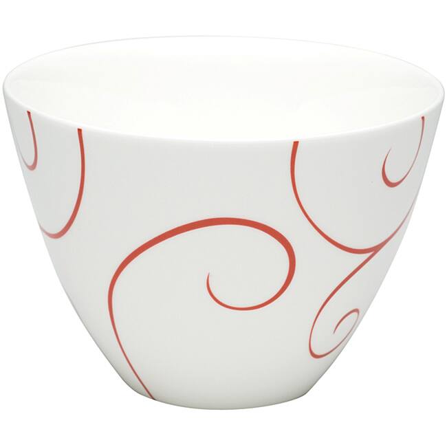 Red Vanilla Panache Rouge Coupe Bowls (Set of 6)
