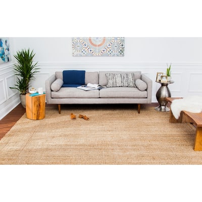 Jani Sahara Boucle Weave Jute Handwoven Rug