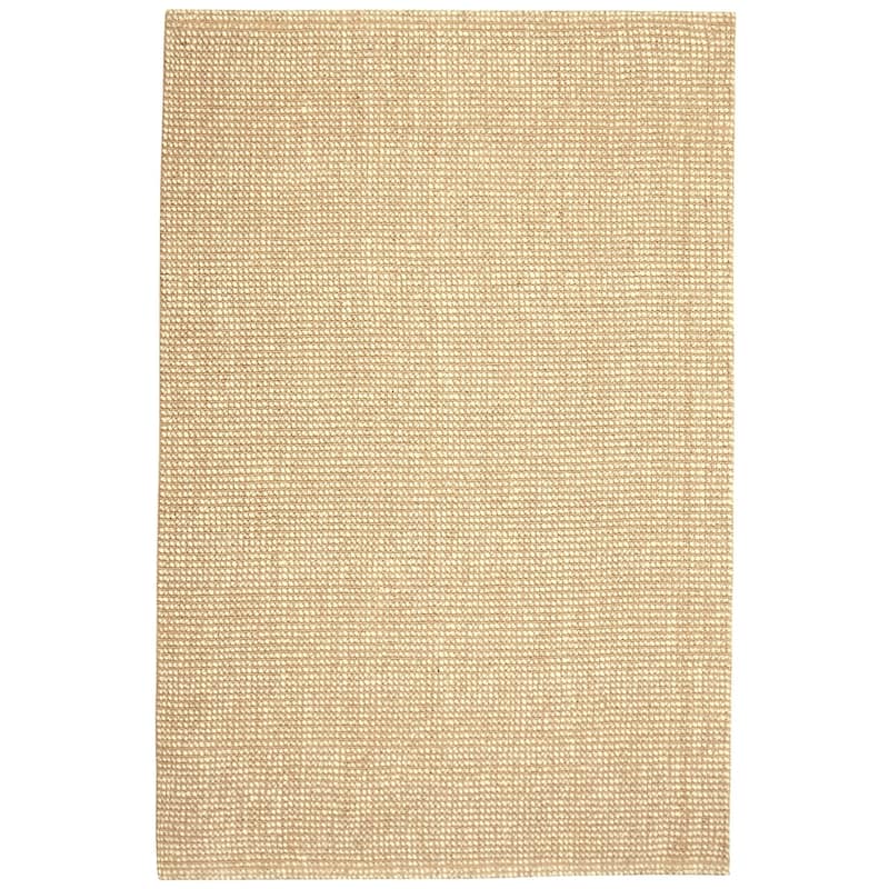 Jani Lhasa Ribbed Loop Wool and Jute Rug