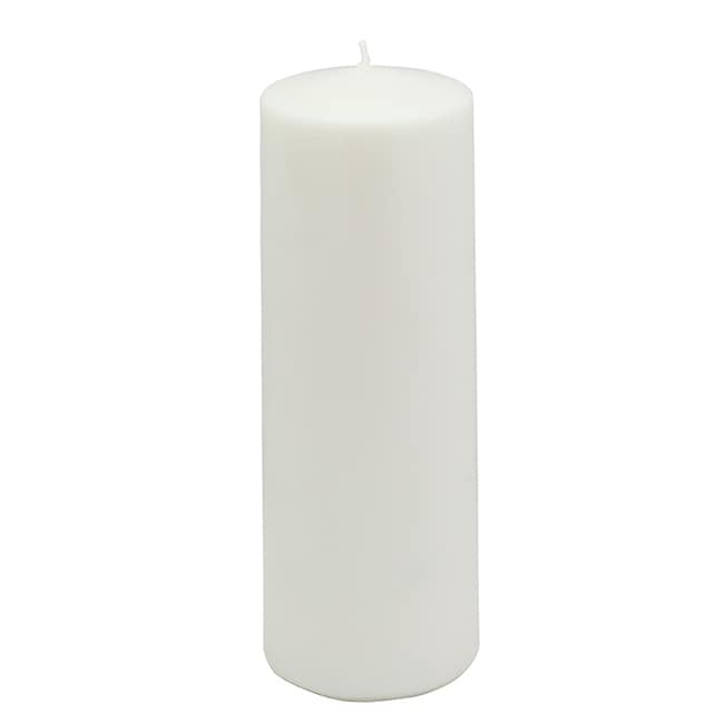 3x9 Inch White Pillar Candles (case Of 12)