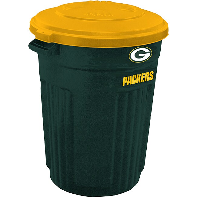 Green Bay Packers 32-gallon Trash Can