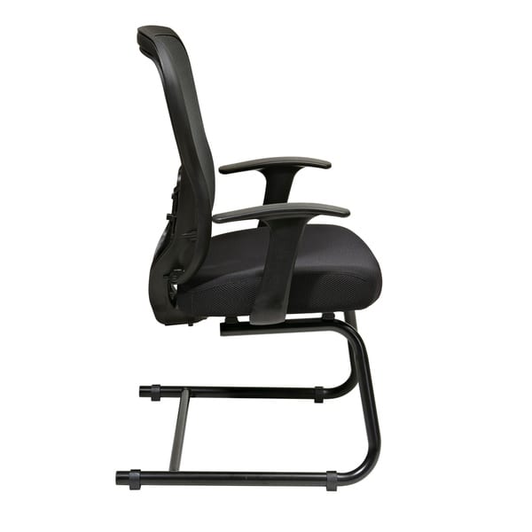 Office Star Products Deluxe R2 SpaceGrid Back Chair with Memory