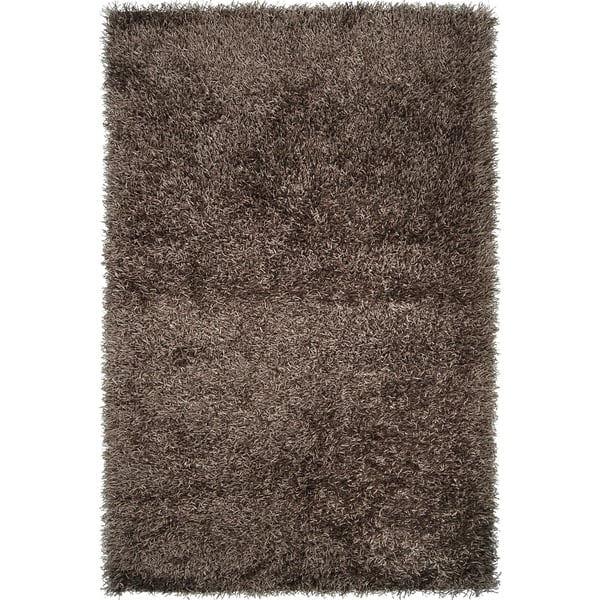 slide 2 of 8, Hand-woven Brown Juncal Soft Shag Area Rug - 1'9" x 2'10" - 1' 9" x 2' 10" Charcoal - 1' 9" x 2' 10" - Rectangle