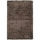 preview thumbnail 1 of 6, Hand-woven Brown Juncal Soft Shag Area Rug - 1'9" x 2'10" - 1' 9" x 2' 10" Charcoal - 1' 9" x 2' 10" - Rectangle