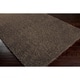 preview thumbnail 4 of 6, Hand-woven Brown Juncal Soft Shag Area Rug - 1'9" x 2'10" - 1' 9" x 2' 10"