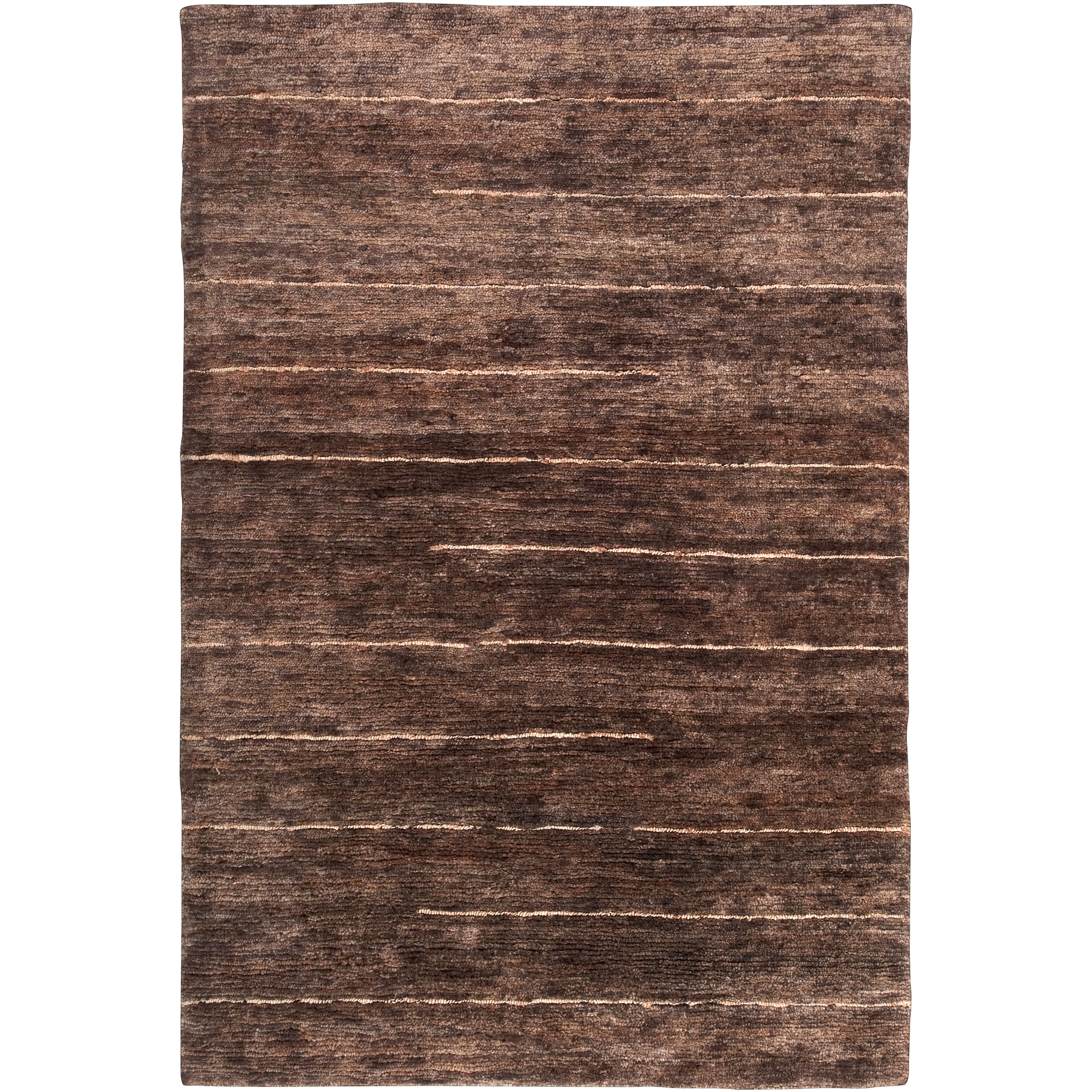 Handwoven Brown Trinidad Natural Fiber Hemp Area Rug (8 X 11)