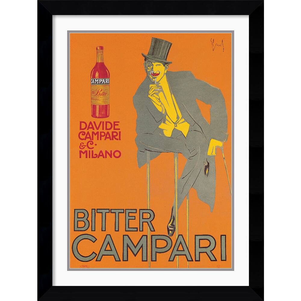 'Bitter Campari' Framed Art Print
