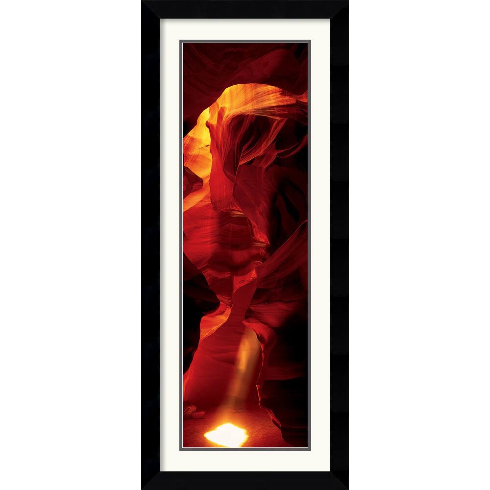 Cave - Antelope Canyon' Framed Art Print