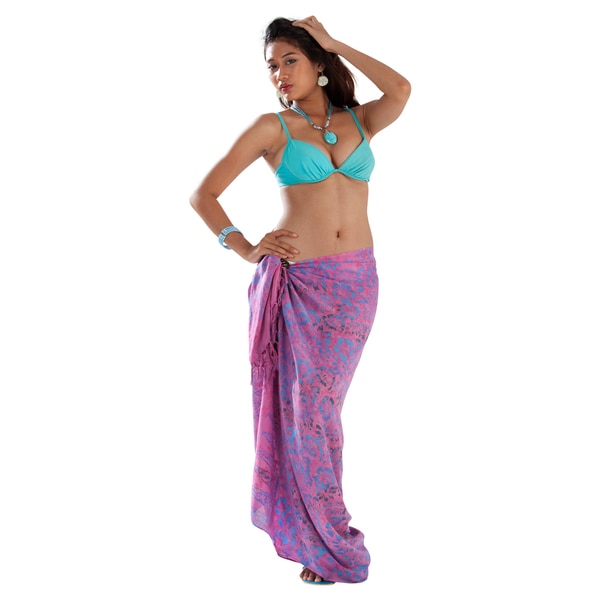 Pink Floral Sarong (Indonesia)   14178162