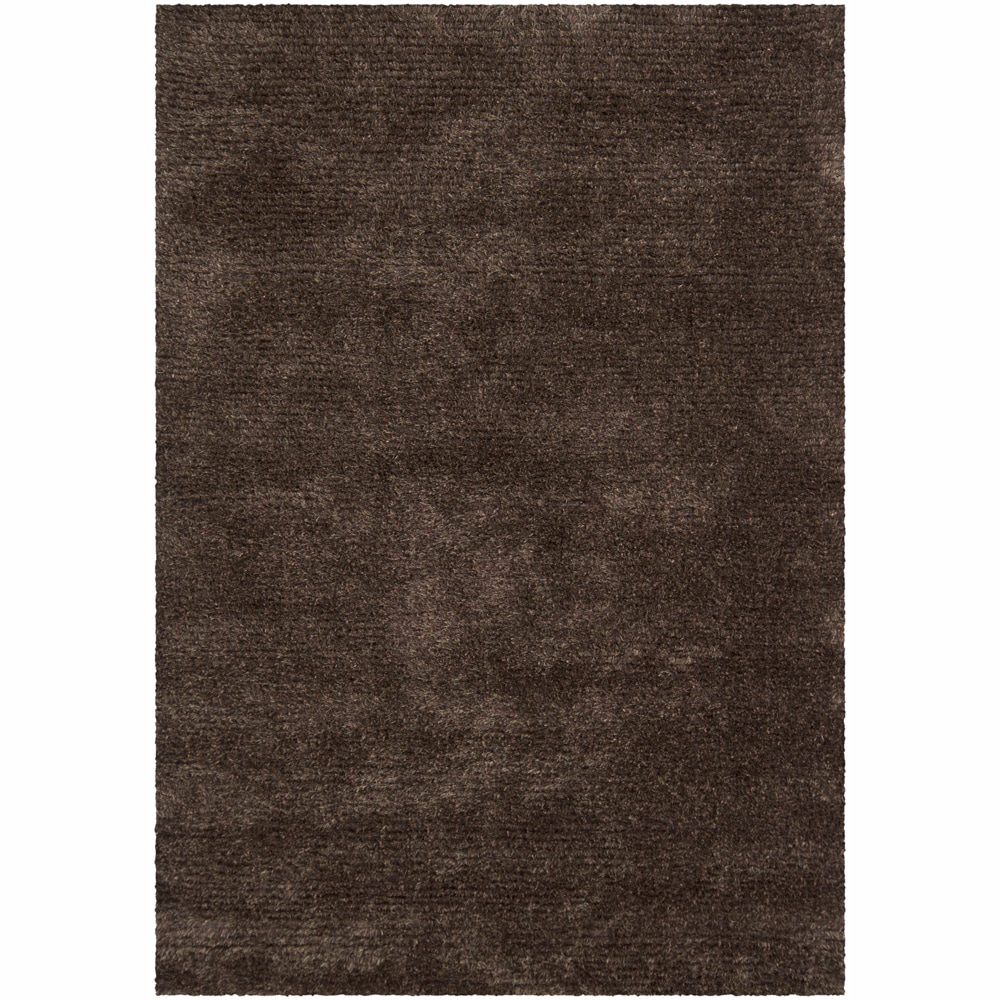 Handwoven Mandara Brown Shag Area Rug (9 X 13)