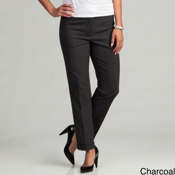 Calvin Klein Women's Side Zip Stretch Pants FINAL SALE - 14178224 ...