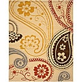 Hand-tufted Peter Wool Rug (5' x 8')