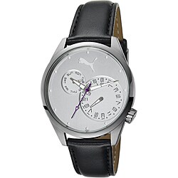 puma leather watch