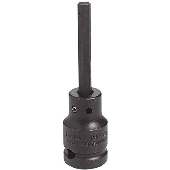 Proto 1/2-inch Drive 5/16 inch Impact Hex Bit Socket