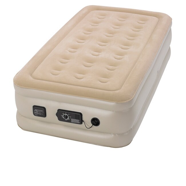 serta raised air mattress with neverflat ac pump