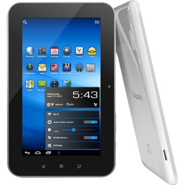 Aluratek CINEPAD AT107F 4 GB Tablet - 7" - Wireless LAN - Boxchip Cor