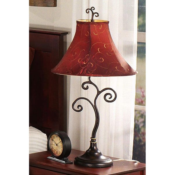 Ramone 30 Inch Bronze Table Lamp 30 H Overstock 6610292
