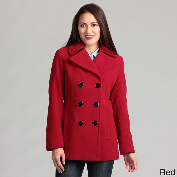 Kenneth Cole Reaction Women's Peacoat - Free Shipping Today - Overstock ...