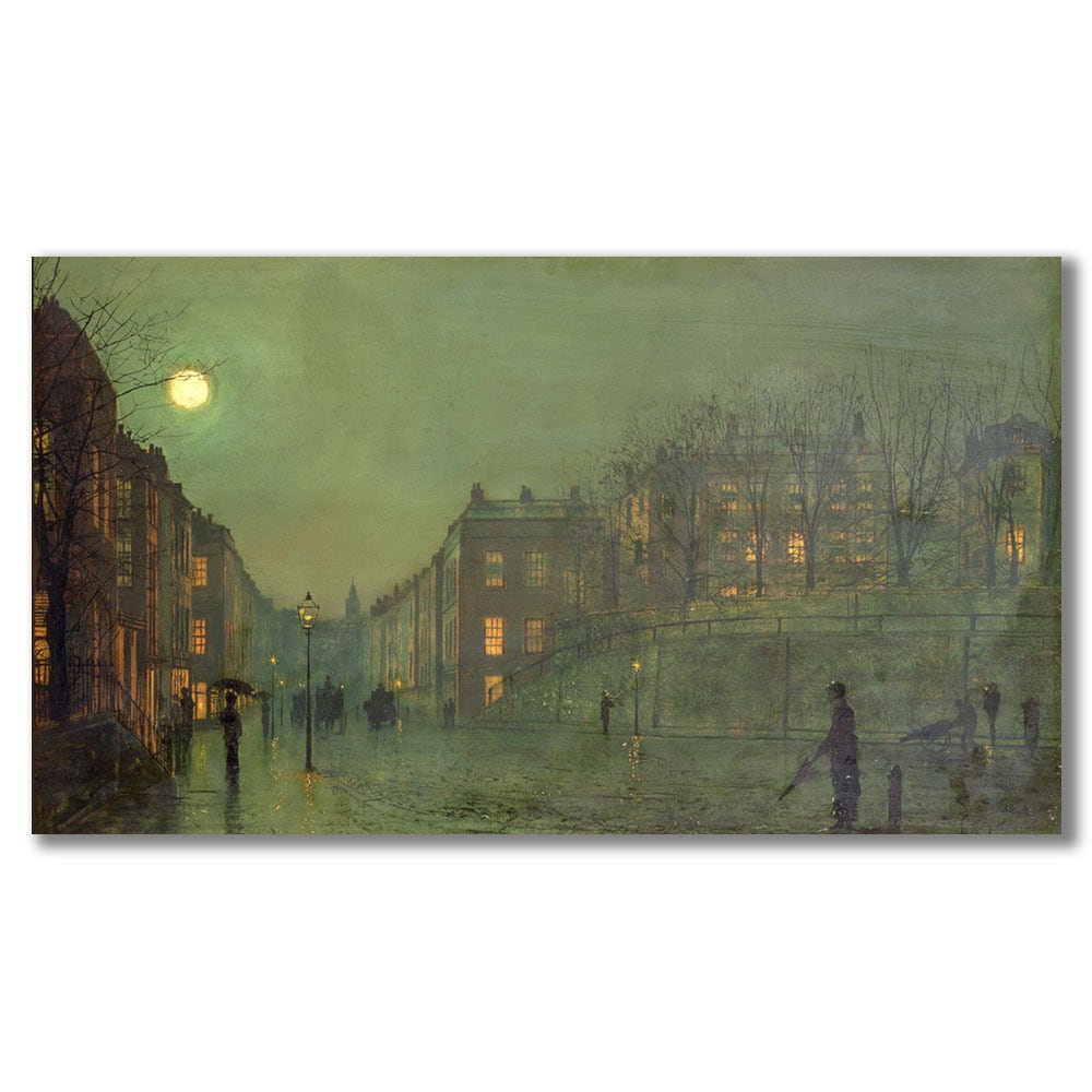 John Grimshaw View of Hampstead Canvas Art   14179784  