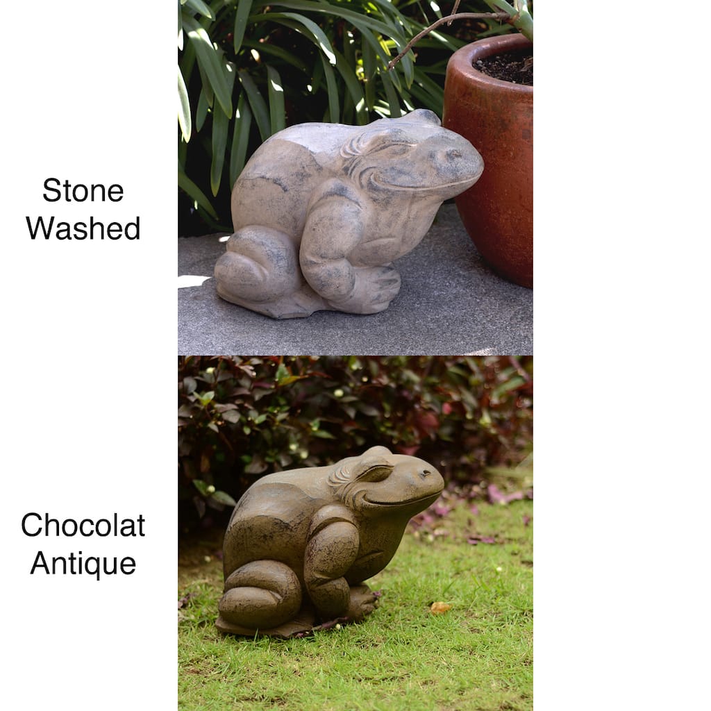 Handmade Volcanic Ash Contented Toad (Indonesia)