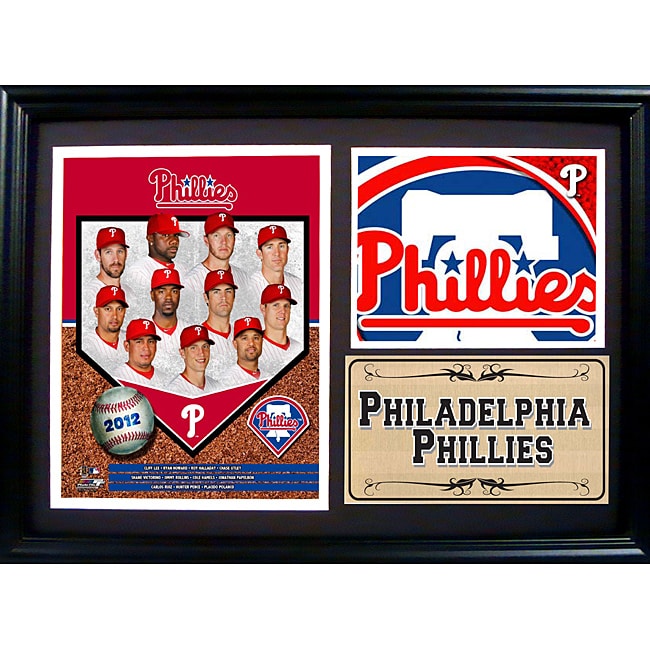 Philadelphia Phillies 2012 Photo Stat Frame
