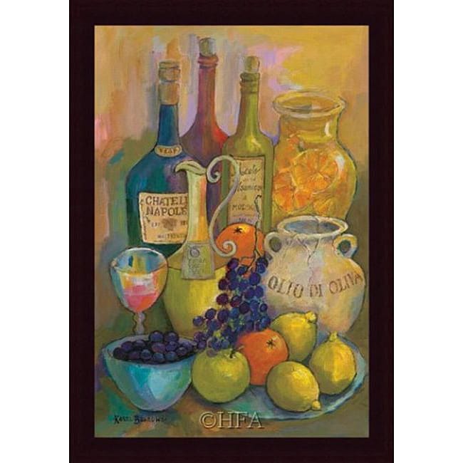 Karel Burrows Mediterranean Kitchen Iv Framed Print