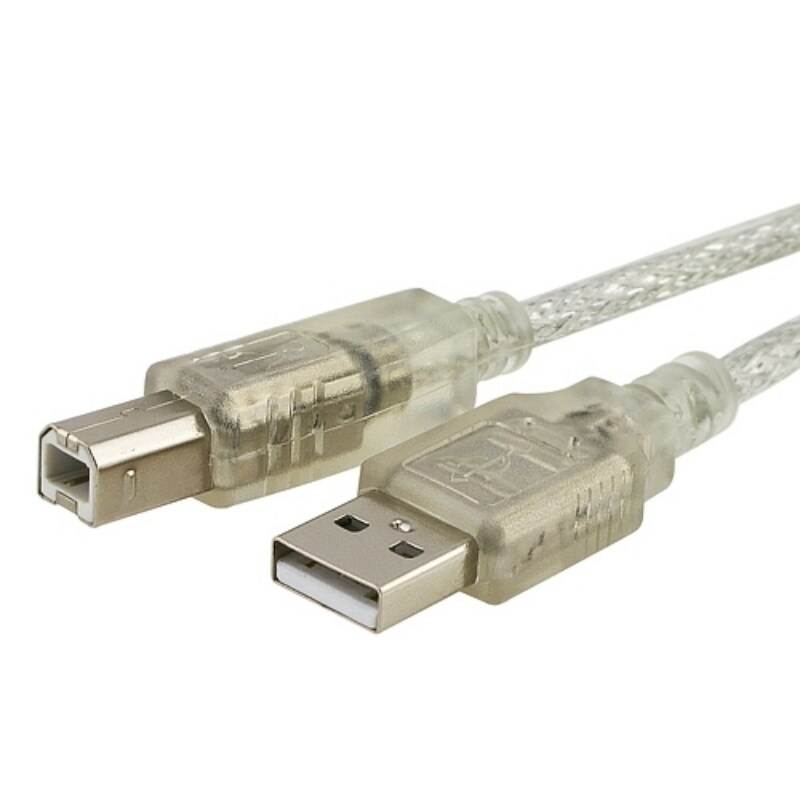 INSTEN USB Type A to B 10-foot Translucent Cable