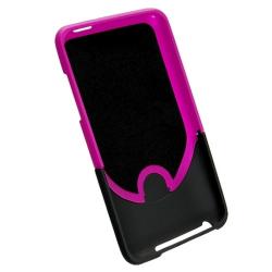 BasAcc Hot Pink/ Black Case for Apple iPod Touch Generation 2/ 3 BasAcc Cases