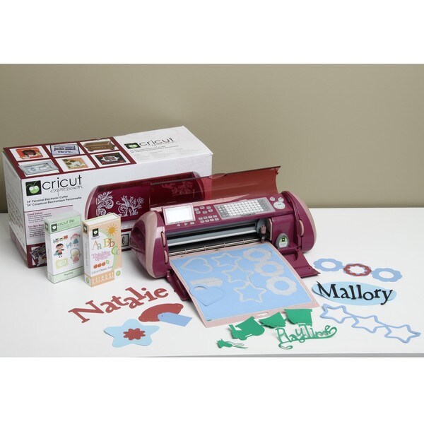 Cricut Expression Plum Die Cutting Machine with Two Cartridges ...