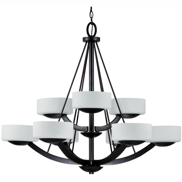 Viking 9-light Oil Rubbed Bronze Chandelier