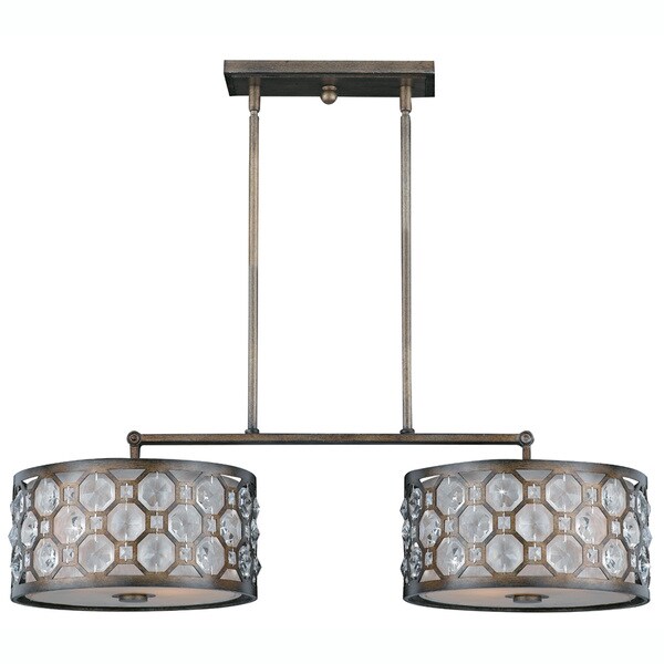 Cartier 4-light Weathered Bronze Island Light