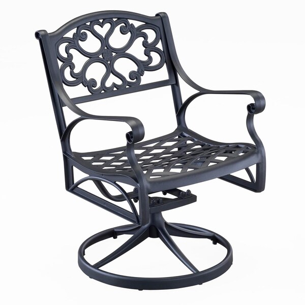 Biscayne Cast Aluminum Black 5 Piece Patio Dining Set By Home Biscayne Cast Aluminum Black 5 Piece Patio Dining Set By Home Styles