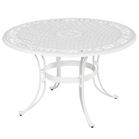 Biscayne Cast Aluminum 42-inch Outdoor Dining Table by Home Styles