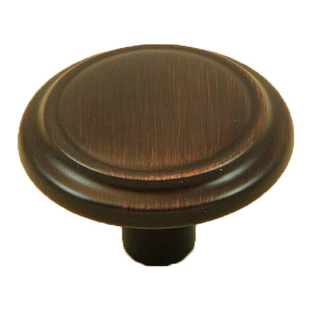 Stone Mill Hardware Oil Rubbed Bronze Sidney Cabinet Knobs (Set of 5)