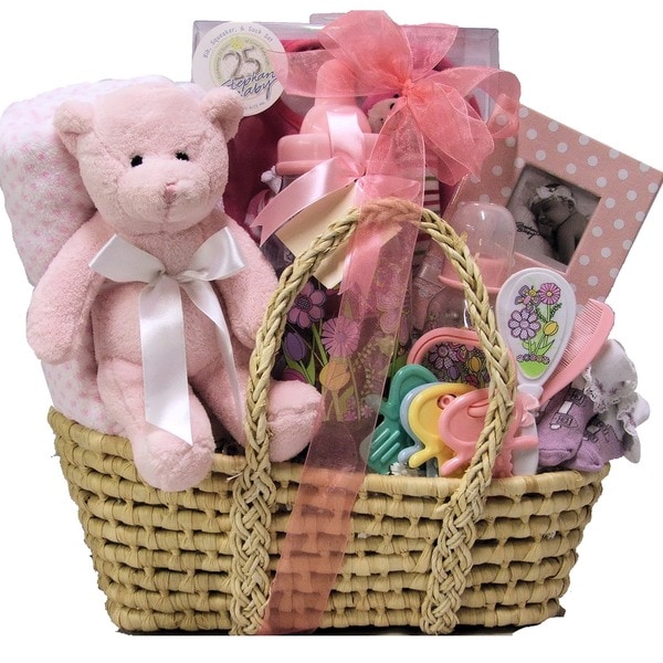 Great Arrivals Baby Girl Essentials Gift Basket   Shopping