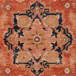 Hand knotted Red Decatner Wool Rug (5'6 x 8'6) 5x8   6x9 Rugs