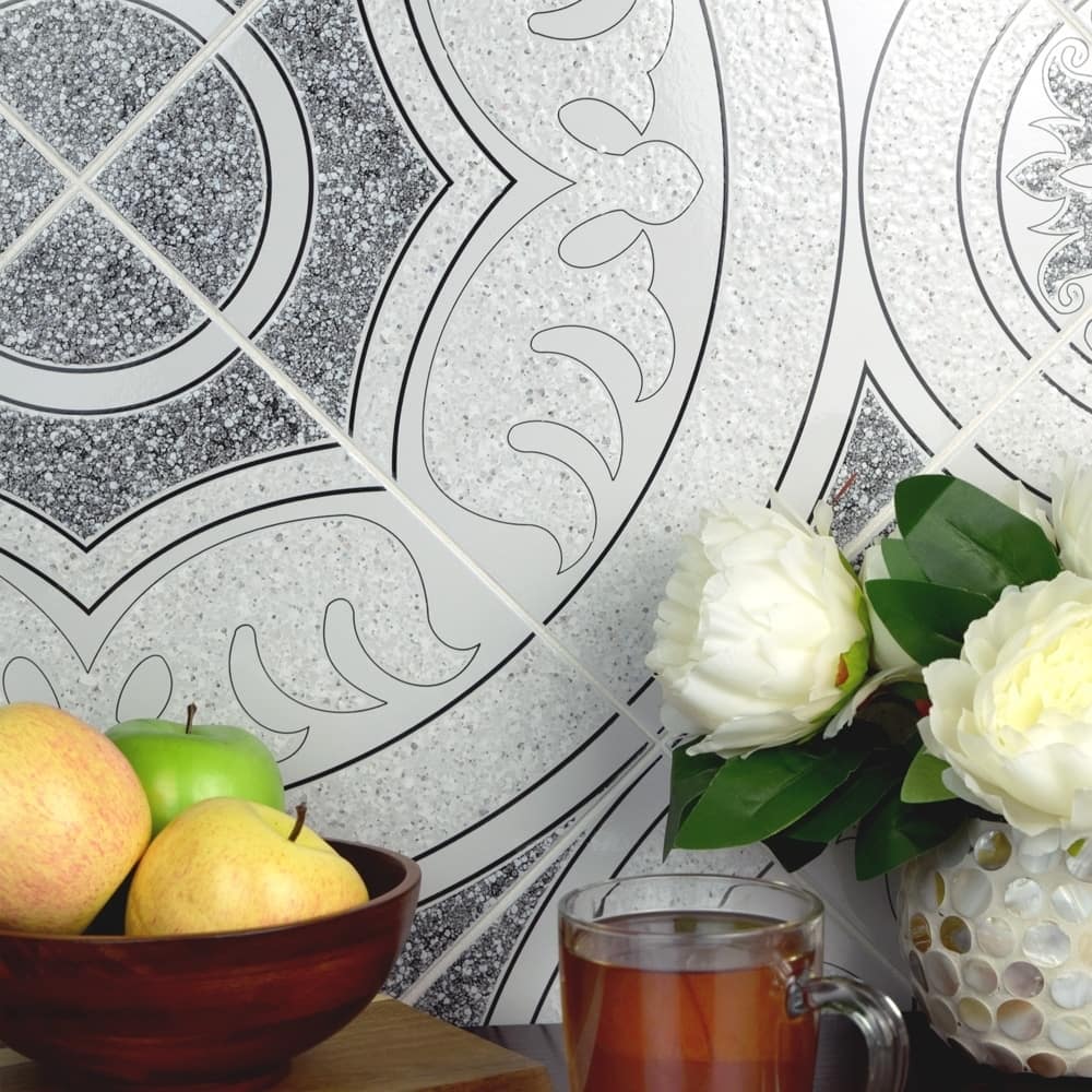 Merola Tile 12.5x12.5-inch Sonaba Nero Ceramic Floor and Wall Tile (10 tiles/11.29 sqft.)