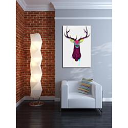 Maxwell Dickson 'Elk Head' Canvas Wall Art Maxwell Dickson Canvas