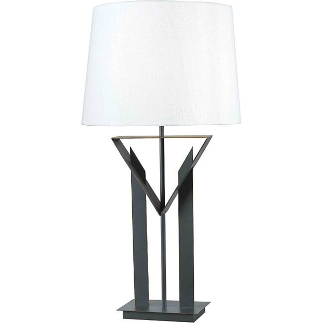 Livgren Bronze Finish Table Lamp
